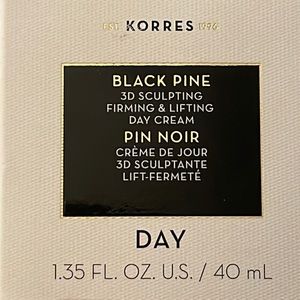 New, unopened Korres Black Pine 3D Sculpting Firming & Lifting Day Cream